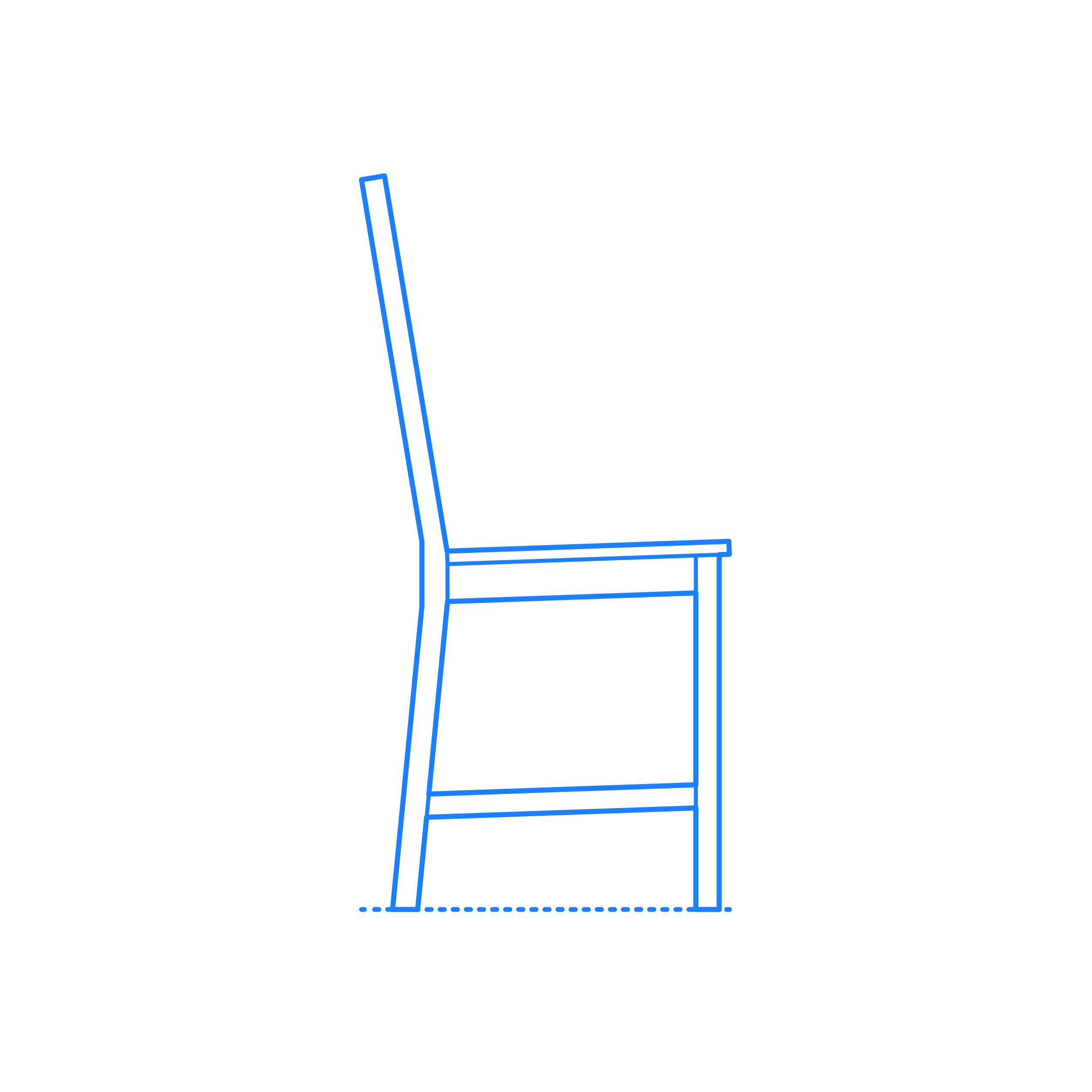 Furniture Side Chairs Ikea Stefan Chair Outline Svg Vector Free Vectors